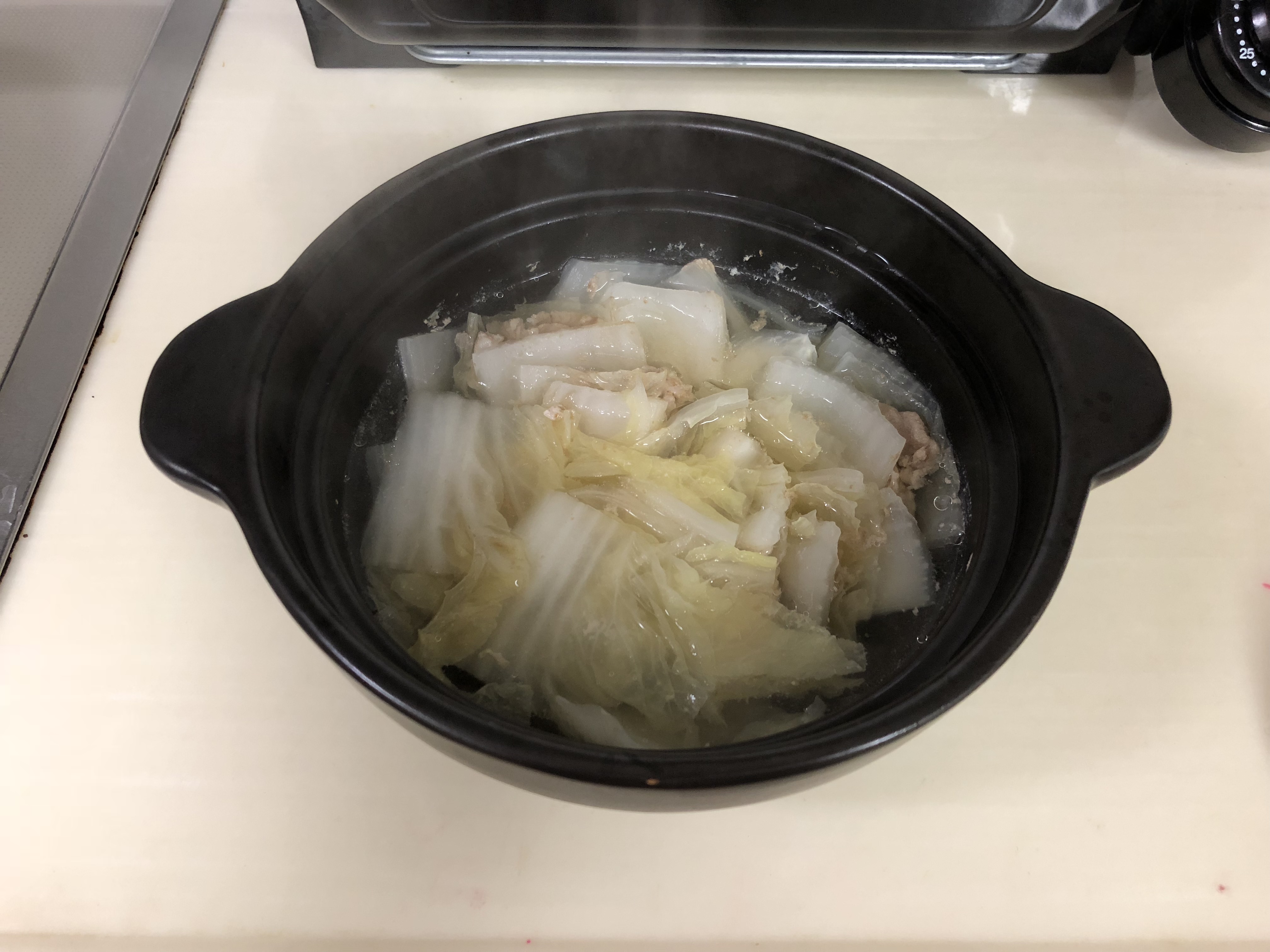 和食_白菜のミルフィーユ鍋.JPG無料料理写真